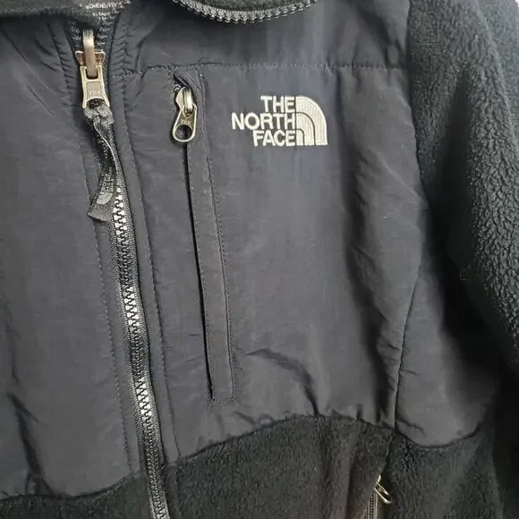 The North Face Denali Women's Extra Small Black Fleece Full Zip Jacket PolarTec - Picture 5 of 16